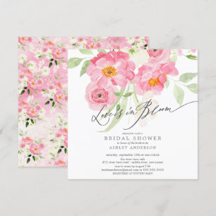 Spring Blossoms Love Is In Bloom Invitation
