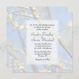 Spring Blossoms Wedding Invitation