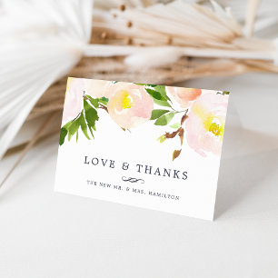 Spring Blush   Floral Thank You