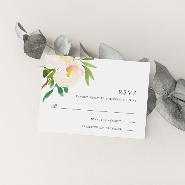 Spring Blush RSVP Card (Creator Uploaded)