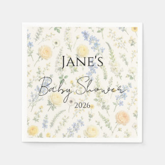 Spring Botanical Napkins