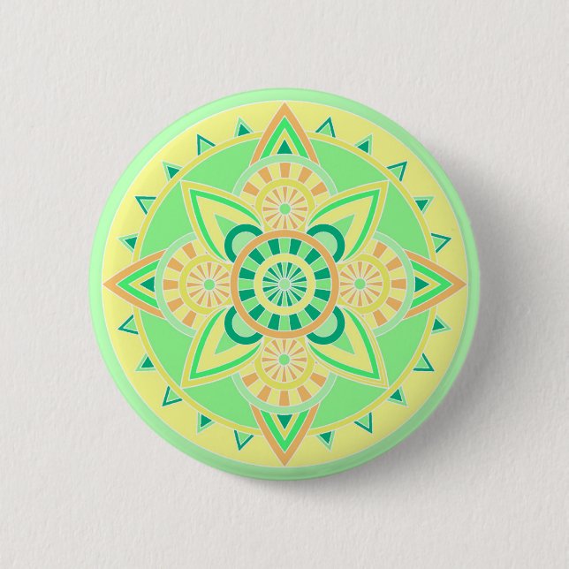Spring Bouquet 6 Cm Round Badge (Front)