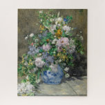 Spring Bouquet by Pierre-Auguste Renoir Jigsaw Puzzle<br><div class="desc">Pierre-Auguste Renoir - Spring Bouquet,  1866. Pierre-Auguste Renoir was a French artist who was a leading painter in the development of the Impressionist style.</div>