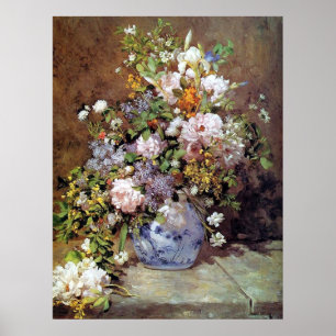 Spring Bouquet by Renoir Fine Art Print