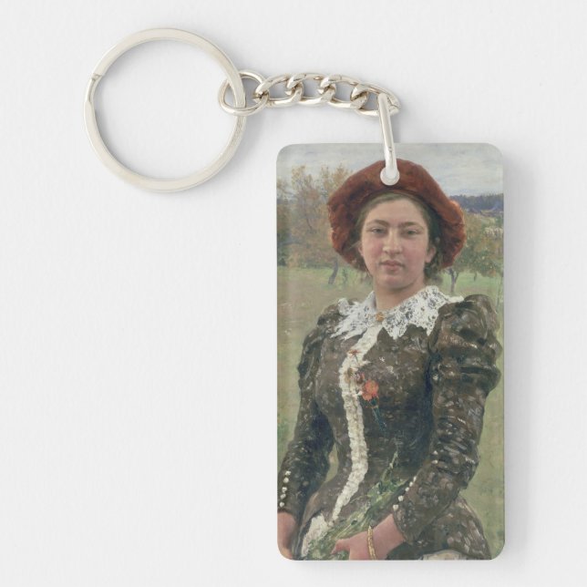 Spring Bouquet Key Ring (Front)