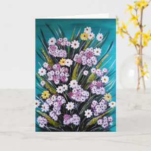 Spring Bouquet Painting by Alfred Fox Card