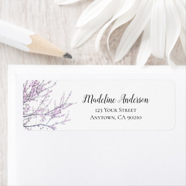 Spring Branches in Bloom | Custom Return Address (Insitu)