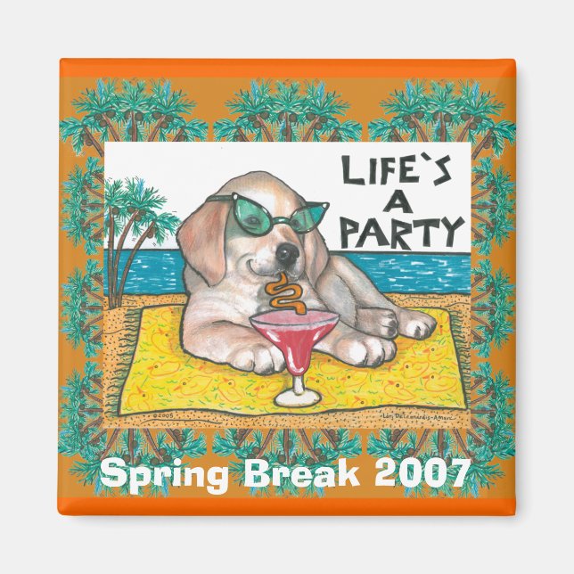 Spring Break 2007 Magnet (Front)