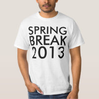 Spring Break 2013 (20xx) in Large Bold Custom Text