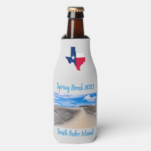 Spring Break at South Padre Island Bottle Cooler