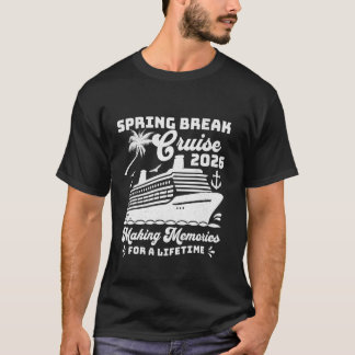 Spring Break Cruise 2026 Matching Family Group Vac T-Shirt
