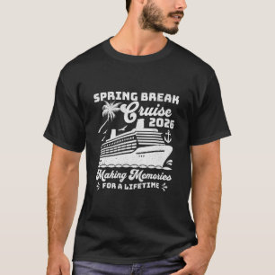 Spring Break Cruise 2026 Matching Family Group Vac T-Shirt