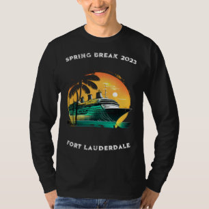 Spring Break Cruise Fort Lauderdale Florida 2023 T-Shirt