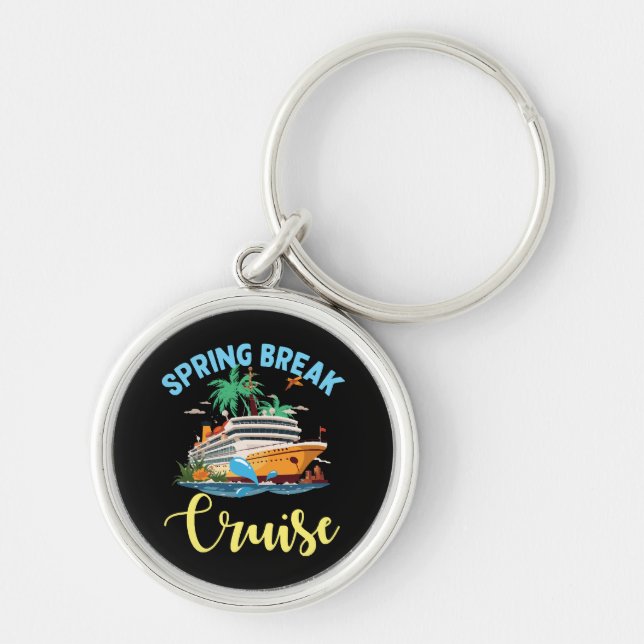 Spring Break Cruise Key Ring (Front)