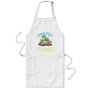 Spring Break Cruise Long Apron