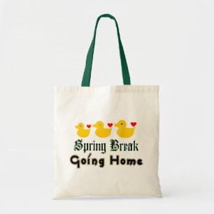 ♫♥Spring Break-Going Home Ducks Budget Tote Bag♥♪ Bag