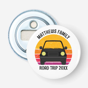 Spring Break Road Trip Sunset Customized Bottle Opener