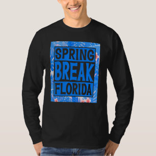 Spring Break Senior Class Student School Trip Flor T-Shirt