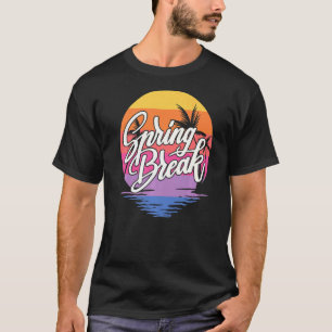 Spring Break Squad 2022 Retro Spring Break 2022 T-Shirt