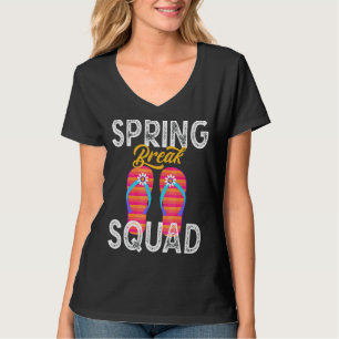 Spring Break Squad 2022 Summer Trip Vintage Cool F T-Shirt