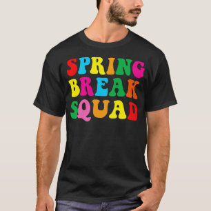 Spring Break Squad 2023 Summer Beach Vacation T-Shirt