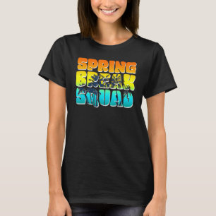 Spring Break Squad Family Matching Group Vacation T-Shirt