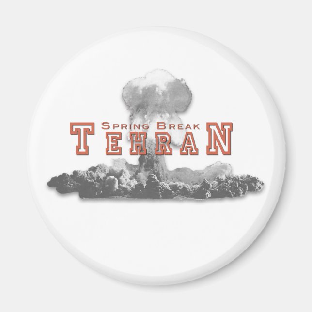 Spring Break Tehran Iran Magnet (Front)