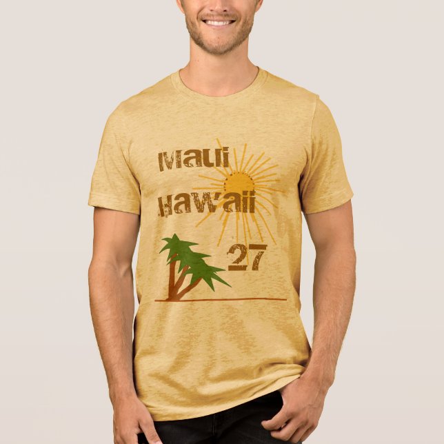 Spring Break  Tri-Blend Shirt (Front)
