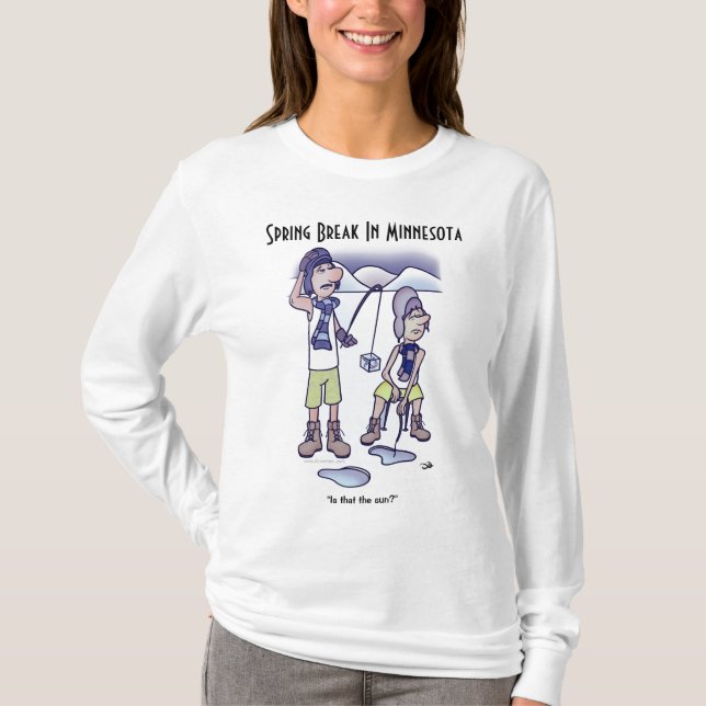 Spring Break White Women's Long-Sleeved T-Shirt (Front)