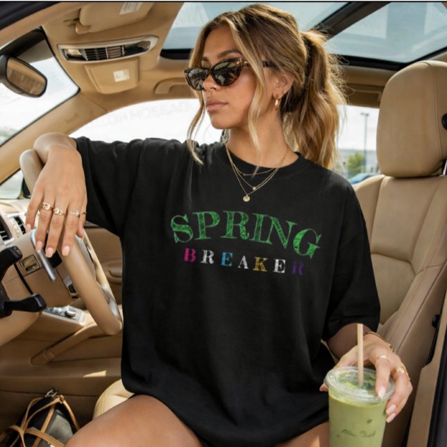 SPRING Breaker Colorful Women Tri-Blend Shirt (Creator Uploaded)