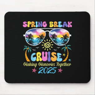 Spring Breaks Cruise Memories 2025 Traveling Summe Mouse Pad