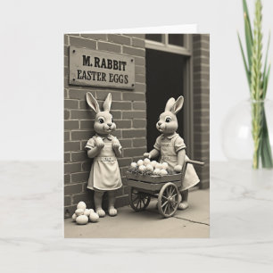 Spring Bunnies Delivery Card