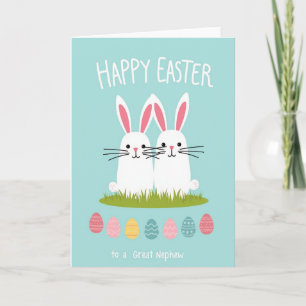 Spring Bunnies Greeting Card