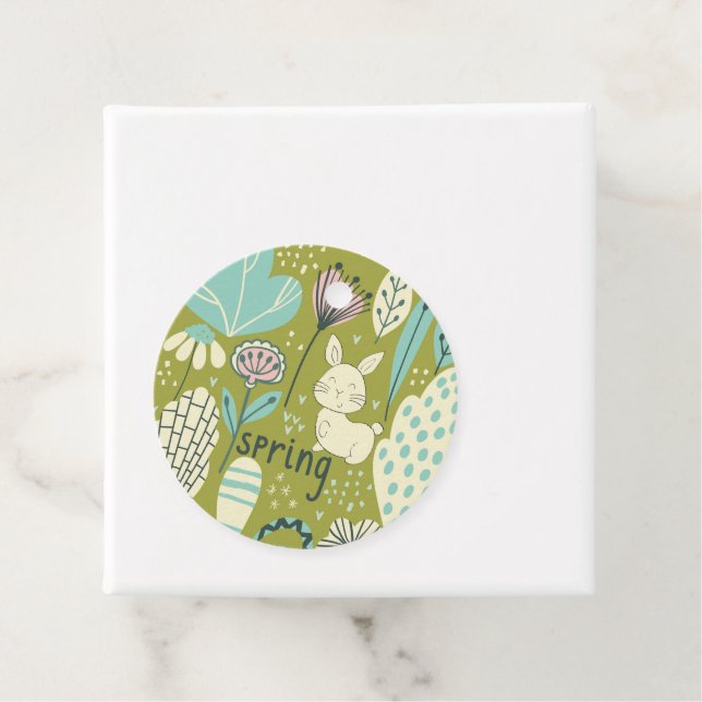 Spring Bunny Rabbit Nature Favour Tags (In Situ)