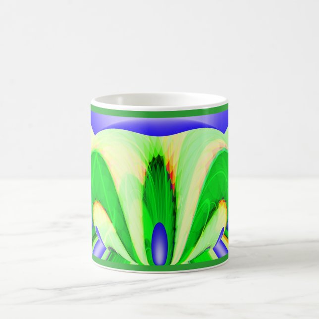 Spring burst art coffee mug (Center)