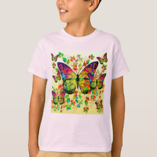 SPRING BUTTERFLIES COLORFUL NATURE T-Shirt