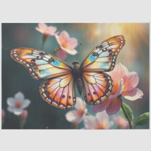 Spring Butterfly Decoupage Paper Tissue Paper