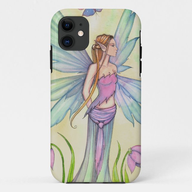 Spring Butterfly Fairy Fantasy Art Case-Mate iPhone Case (Back)