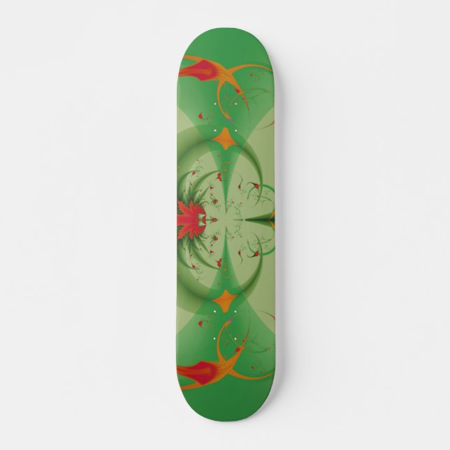Spring Butterfly Skateboard (Front)