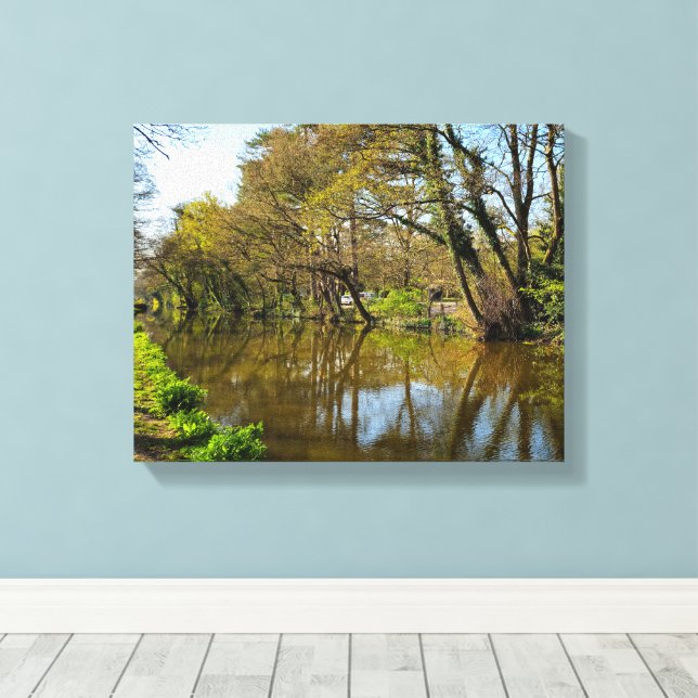 Spring Canvas Print (Insitu(Wood Floor))