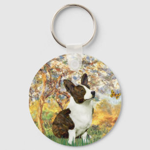 Spring - Cardigan Welsh Corgi 5 Key Ring