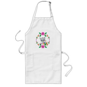 Spring Cat Apron