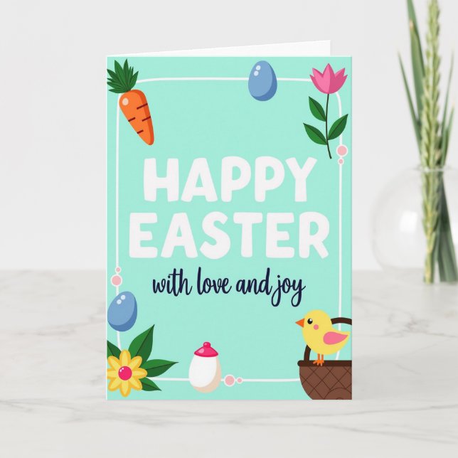 Spring Celebration Season Card (Front)