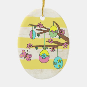 spring ceramics ornament