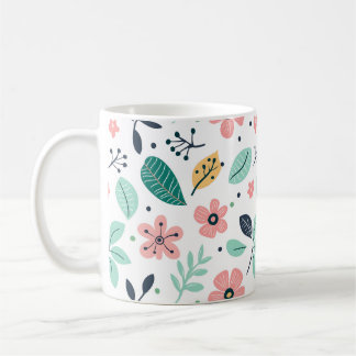 Spring Chic Boho Floral Cute Flowers  Coffee Mug