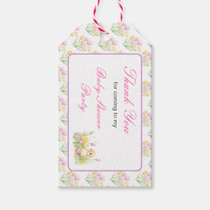 Spring Chick Baby Shower Gift Tags