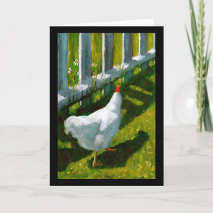SPRING CHICKEN BIRTHDAY: ART CARD