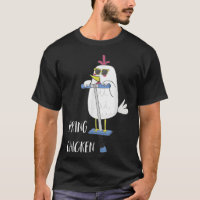 Spring Chicken Chicken On Pogo Stick Funny Chicken