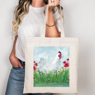 Spring Chicken Tote Bag