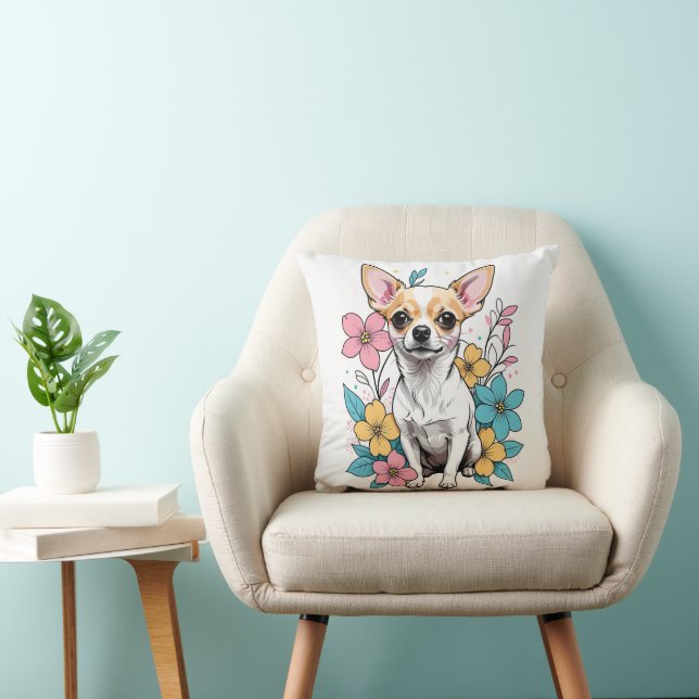 Spring Chihuahua Cushion (Chair)